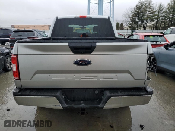 2019 Ford F-150 XL with VIN 1FTEW1EB6KFC11286, listed as a Copart auction lot 44954825 with 105,779 mi miles and Salvage Title. Bid and sale history available at carsss.com. Image 6.