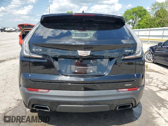 2020 Cadillac XT4 FWD Sport with VIN 1GYFZER48LF012489, listed as a Copart auction lot 54434025 with 74,249 mi miles and Salvage title. Bid and sale history available at DreamBid. Image 6.