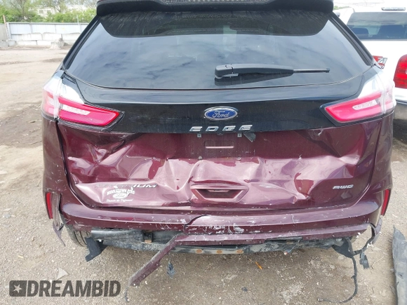2021 Ford Edge Titanium with VIN 2FMPK4K99MBA41965, listed as a IAAI auction lot 42114607 with 87,848 mi miles and . Bid and sale history available at DreamBid. Image 6.