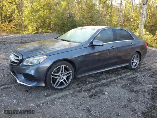 2015 Mercedes-Benz E-Class E 400 with VIN WDDHF6HB4FB093537, listed as a Copart auction lot 73668864 with 216,750 mi miles and Salvage Title. Bid and sale history available at carsss.com. Image 1.