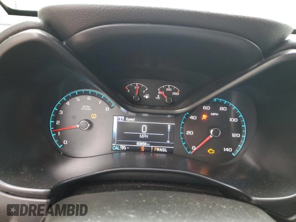 2017 Chevrolet Colorado 2WD LT with VIN 1GCHSCEAXH1175457, listed as a Copart auction lot 80339974 with 63,858 mi miles and Salvage Title. Bid and sale history available at carsss.com. Image 9.