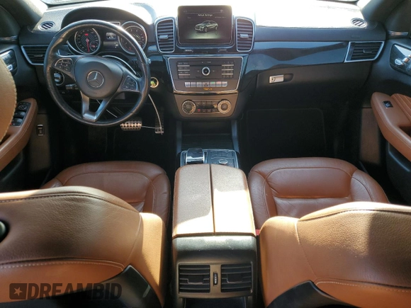 2016 Mercedes-Benz GLE 450 AMG with VIN 4JGED6EBXGA012888, listed as a Copart auction lot 51288915 with 61,779 mi miles and Salvage title. Bid and sale history available at DreamBid. Image 8.