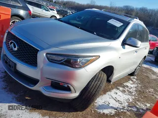 2016 Infiniti QX60 with VIN 5N1AL0MM8GC518533, listed as a IAAI auction lot 41352229 with 100,185 mi miles and . Bid and sale history available at DreamBid. Image 17.
