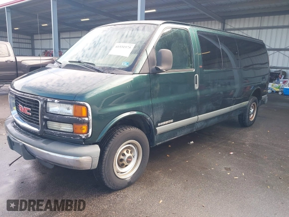 2001 GMC Savana z VIN 1GJGG29R311223791, wystawiony jako IAAI lot #41531575 z przebiegiem 213 418 mil mil oraz . Historia ofert i sprzedaży dostępna na DreamBid. Obrazek 2.