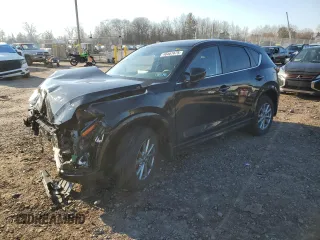 2024 Mazda CX-5 2.5 S Preferred Package with VIN JM3KFBCL9R0421163, listed as a Copart auction lot 46467475 with 13,784 mi miles and Salvage Title. Bid and sale history available at carsss.com. Image 1.