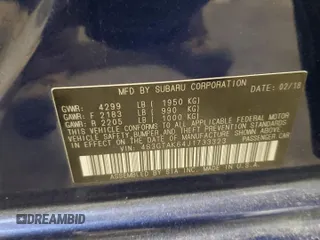 2018 Subaru Impreza Special Sports z VIN 4S3GTAK64J1733323, wystawiony jako Copart lot #86762244 z przebiegiem 64 532 mil mil oraz Czysty tytuł • Clean title. Historia ofert i sprzedaży dostępna na DreamBid. Obrazek 14.