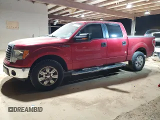 2012 Ford F-150 XL with VIN 1FTFW1CF8CFA33635, listed as a Copart auction lot 45431525 with 166,284 mi miles and Salvage Title. Bid and sale history available at carsss.com. Image 1.