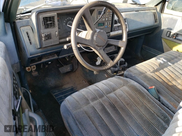 1991 GMC Sierra 1500 with VIN 2GTEC19H2M1540763, listed as a Copart auction lot 70480694 with 379,189 mi miles and Salvage Title. Bid and sale history available at DreamBid. Image 8.