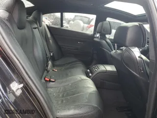 2014 BMW 6 Series 640i xDrive with VIN WBA6B8C57EDZ72380, listed as a Copart auction lot 53613465 with 137,949 mi miles and Salvage Title. Bid and sale history available at carsss.com. Image 10.