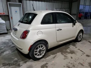 2015 FIAT 500 Pop with VIN 3C3CFFAR3FT620482, listed as a Copart auction lot 81284394 with 106,878 mi miles and Salvage Title. Bid and sale history available at carsss.com. Image 3.