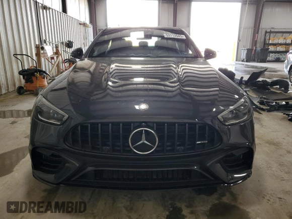 2024 Mercedes-Benz C 63 S AMG E Performance with VIN W1KAF8AB3RR221818, listed as a Copart auction lot 53712045 with 361 mi miles and Salvage title. Bid and sale history available at DreamBid. Image 5.