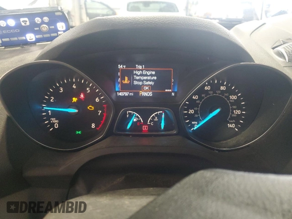 2019 Ford Escape SE z VIN 1FMCU9GD9KUA05798, wystawiony jako Copart lot #55701735 z przebiegiem 140 797 mil mil oraz Tytuł czysty. Historia ofert i sprzedaży dostępna na DreamBid. Obrazek 9.