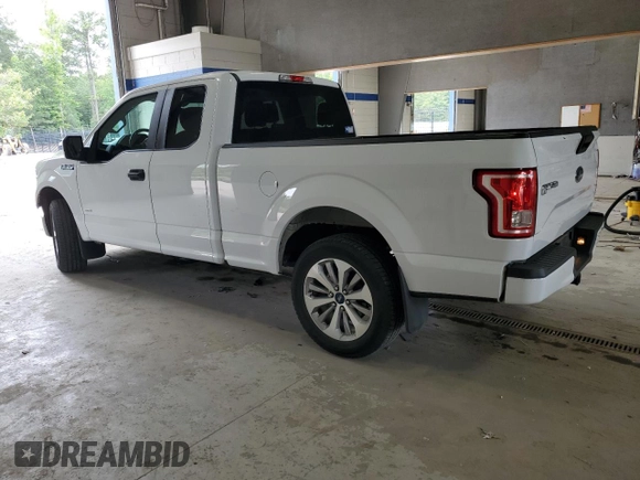2017 Ford F-150 XL with VIN 1FTEX1EP6HFC30227, listed as a Copart auction lot 59262415 with 101,185 mi miles and Salvage title. Bid and sale history available at DreamBid. Image 2.
