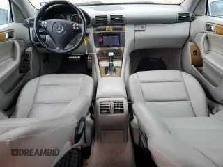 2007 Mercedes-Benz C 230 Sport with VIN WDBRF52H27F860946, listed as a Copart auction lot 54327515 with 239,331 mi miles and Salvage Title. Bid and sale history available at DreamBid. Image 8.