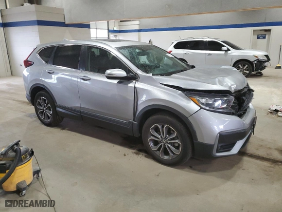 2020 Honda CR-V EX-L with VIN 2HKRW2H80LH655939, listed as a Copart auction lot 83591054 with 40,902 mi miles and Salvage Title. Bid and sale history available at carsss.com. Image 4.