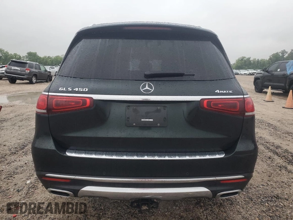 2020 Mercedes-Benz GLS 450 z VIN 4JGFF5KE9LA214476, wystawiony jako Copart lot #55963325 z przebiegiem 63 739 mil mil oraz Szkoda całkowita • Salvage title. Historia ofert i sprzedaży dostępna na DreamBid. Obrazek 6.