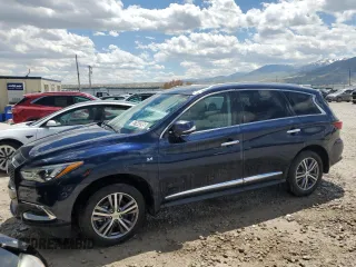 2019 Infiniti QX60 Luxe with VIN 5N1DL0MN0KC569460, listed as a Copart auction lot 57144395 with 89,957 mi miles and Clean title. Bid and sale history available at DreamBid. Image 1.