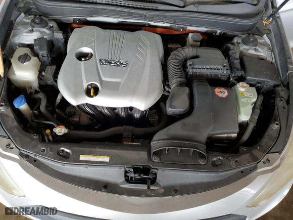 2012 Hyundai Sonata Hybrid with VIN KMHEC4A49CA026855, listed as a Copart auction lot 48213555 with NaN miles and Salvage Title. Bid and sale history available at carsss.com. Image 11.