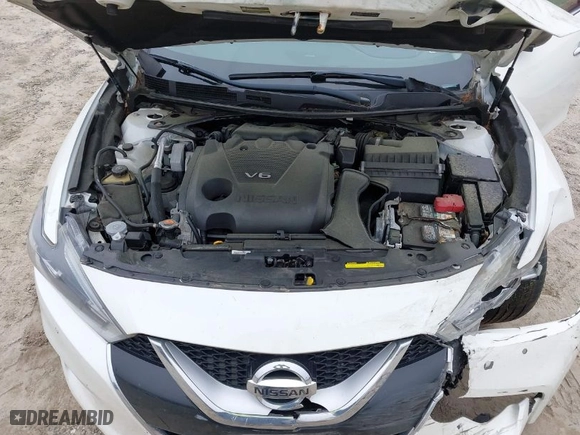 2017 Nissan Maxima SR with VIN 1N4AA6AP7HC425022, listed as a IAAI auction lot 41909028 with 72,371 mi miles. Bid and sale history available at carsss.com. Image 10.