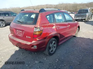 2006 Pontiac Vibe with VIN 5Y2SL65866Z456638, listed as a IAAI auction lot 41658939 with 299,999 mi miles. Bid and sale history available at carsss.com. Image 4.