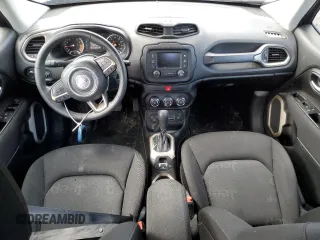 2017 Jeep Renegade Sport with VIN ZACCJBAB7HPE44925, listed as a Copart auction lot 51217075 with 56,505 mi miles and Salvage Title. Bid and sale history available at carsss.com. Image 8.