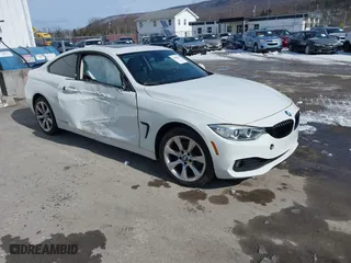 2015 BMW 4 Series 428i xDrive with VIN WBA3N5C52FK198674, listed as a IAAI auction lot 41600235 with 62,442 mi miles. Bid and sale history available at carsss.com. Image 1.