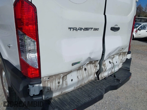 2019 Ford Transit with VIN 1FTYR1YG6KKA40817, listed as a IAAI auction lot 41713021 with 107,919 mi miles and . Bid and sale history available at DreamBid. Image 6.