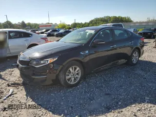 2016 Kia Optima LX with VIN 5XXGT4L34GG105264, listed as a Copart auction lot 55454895 with 125,886 mi miles and Salvage title. Bid and sale history available at DreamBid. Image 1.