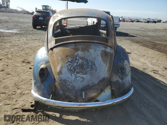 1965 Volkswagen Beetle with VIN 115503452, listed as a Copart auction lot 77280884 with Not Provided miles and Non Repairable. Bid and sale history available at DreamBid. Image 6.