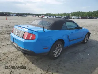 2010 Ford Mustang V6 with VIN 1ZVBP8EN4A5145597, listed as a Copart auction lot 57569444 with 40,073 mi miles and Salvage Title. Bid and sale history available at carsss.com. Image 3.
