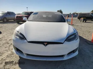 2016 Tesla Model S 70 with VIN 5YJSA1E17GF164788, listed as a Copart auction lot 75565904 with 96,936 mi miles and Salvage title. Bid and sale history available at DreamBid. Image 5.