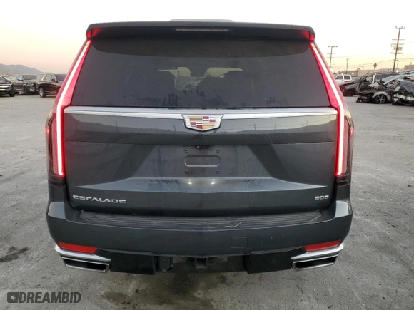 2021 Cadillac Escalade Premium Luxury Platinum with VIN 1GYS4DKL5MR367838, listed as a Copart auction lot 82016874 with 29,229 mi miles and Salvage Title. Bid and sale history available at carsss.com. Image 6.