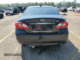 2012 Infiniti M z VIN JN1BY1AP4CM334065, wystawiony jako Copart lot #51997575 z przebiegiem 153 861 mil mil oraz Szkoda całkowita • Salvage title. Historia ofert i sprzedaży dostępna na DreamBid. Obrazek 6.