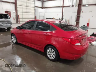 2016 Hyundai Accent SE with VIN KMHCT4AE7GU071524, listed as a IAAI auction lot 41973414 with 97,923 mi miles. Bid and sale history available at carsss.com. Image 3.
