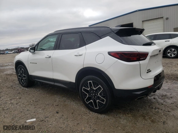 2023 Chevrolet Blazer RS with VIN 3GNKBERS5PS106524, listed as a Copart auction lot 87329554 with 40,518 mi miles and Salvage Title. Bid and sale history available at carsss.com. Image 2.