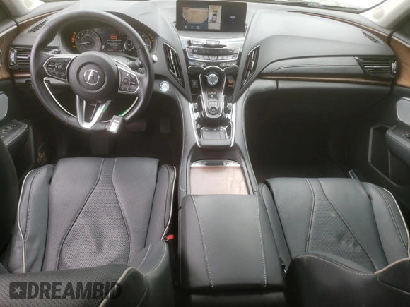 2021 Acura RDX w/Advance Package with VIN 5J8TC2H74ML044932, listed as a Copart auction lot 58003913 with 49,339 mi miles. Bid and sale history available at carsss.com. Image 8.