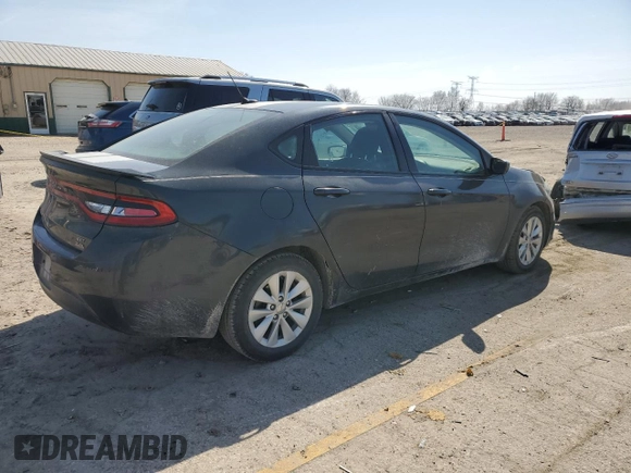 2014 Dodge Dart SXT with VIN 1C3CDFBB9ED791409, listed as a Copart auction lot 48862405 with 131,223 mi miles and Salvage Title. Bid and sale history available at carsss.com. Image 3.