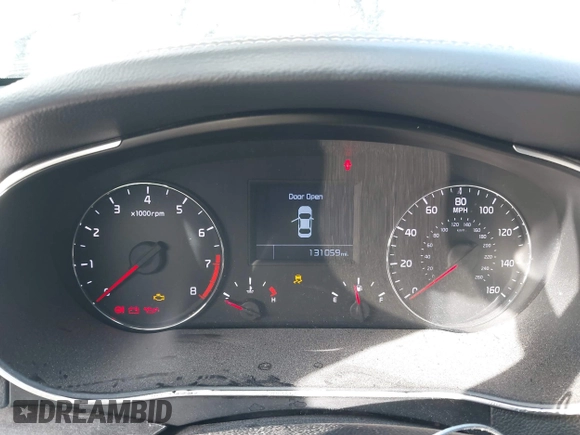 2014 Kia Cadenza Premium with VIN KNALN4D77E5127042, listed as a IAAI auction lot 41189073 with 131,059 mi miles. Bid and sale history available at carsss.com. Image 7.