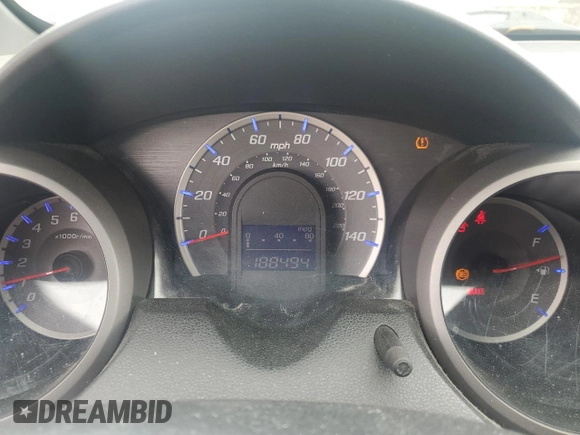 2009 Honda Fit with VIN JHMGE88209S040292, listed as a Copart auction lot 53551595 with 188,494 mi miles and Clean Title. Bid and sale history available at carsss.com. Image 9.