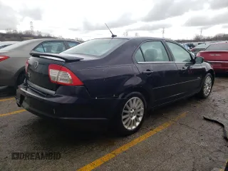2007 Mercury Milan Premier with VIN 3MEHM08Z07R664981, listed as a Copart auction lot 49688754 with 122,068 mi miles and Salvage Title. Bid and sale history available at carsss.com. Image 3.