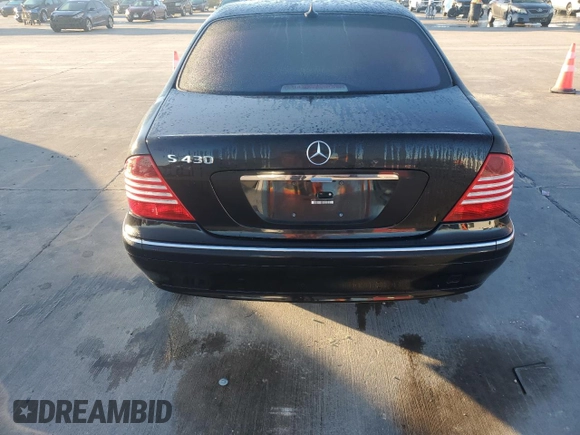 2003 Mercedes-Benz S-Class 4.3L with VIN WDBNG70J33A360525, listed as a Copart auction lot 79266624 with 149,469 mi miles and Clean Title. Bid and sale history available at carsss.com. Image 6.