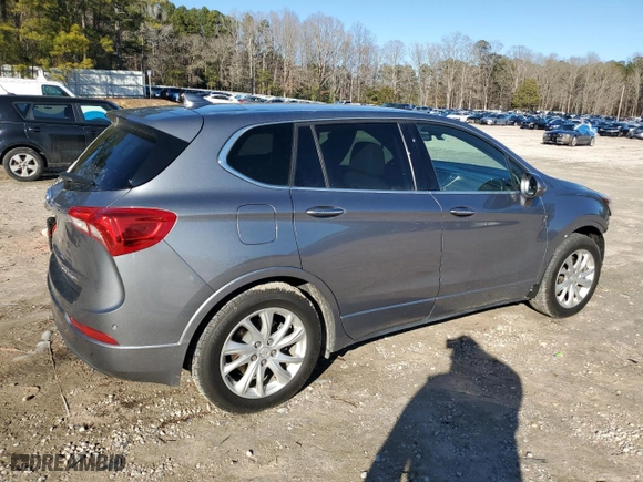 2020 Buick Envision Preferred with VIN LRBFXBSA0LD034717, listed as a Copart auction lot 46117425 with NaN miles and Salvage Title. Bid and sale history available at carsss.com. Image 3.