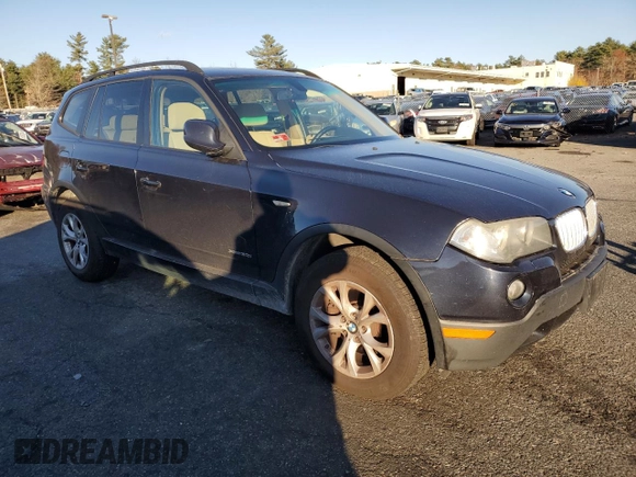 2010 BMW X3 xDrive30i with VIN WBXPC9C48AWJ36211, listed as a Copart auction lot 81074044 with 235,275 mi miles and Non Repairable. Bid and sale history available at carsss.com. Image 4.