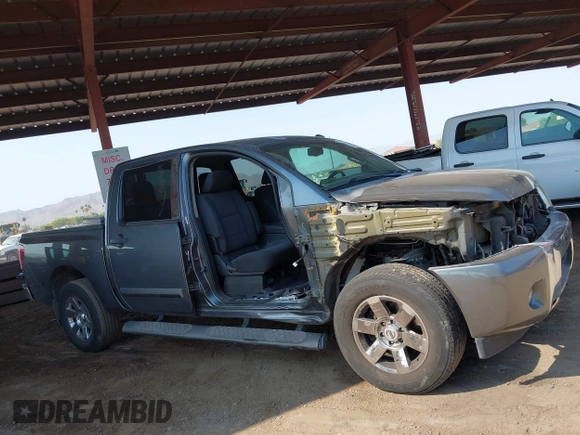 2013 Nissan Titan SL with VIN 1N6AA0ED0DN311415, listed as a IAAI auction lot 42697441 with 150,159 mi miles and . Bid and sale history available at DreamBid. Image 6.