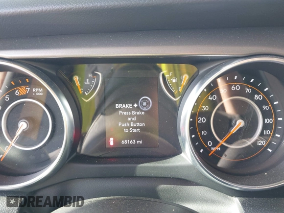 2023 Jeep Wrangler Willys with VIN 1C4HJXDN5PW574731, listed as a IAAI auction lot 42282665 with 68,163 mi miles and . Bid and sale history available at DreamBid. Image 7.