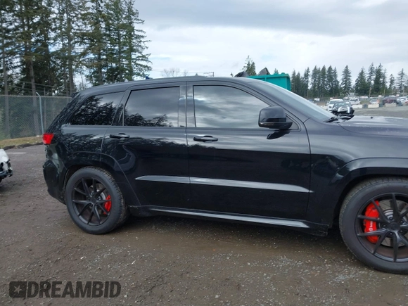 2017 Jeep Grand Cherokee SRT with VIN 1C4RJFDJ0HC790873, listed as a IAAI auction lot 41866806 with 37,785 mi miles. Bid and sale history available at carsss.com. Image 13.
