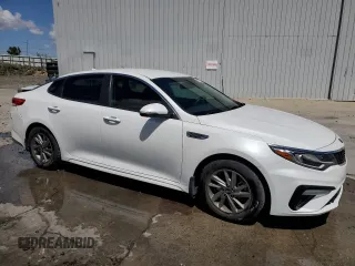 2020 Kia Optima LX z VIN 5XXGT4L34LG434377, wystawiony jako Copart lot #54706305 z przebiegiem 43 513 mil mil oraz Szkoda całkowita • Salvage title. Historia ofert i sprzedaży dostępna na DreamBid. Obrazek 4.