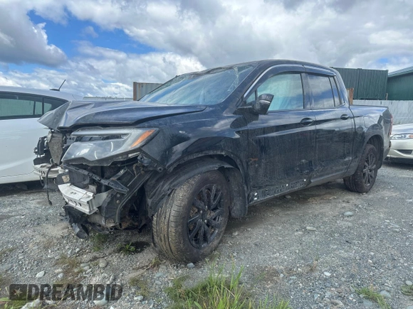 2019 Honda Ridgeline Black Edition with VIN 5FPYK3F81KB500210, listed as a Copart auction lot 67322304 with Not provided miles and Salvage title. Bid and sale history available at DreamBid. Image 1.