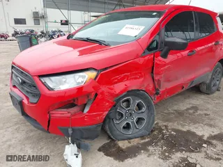 2021 Ford EcoSport S with VIN MAJ3S2FE7MC422847, listed as a IAAI auction lot 41586323 with 87,492 mi miles. Bid and sale history available at carsss.com. Image 6.
