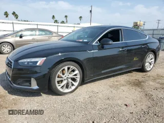2023 Audi A5 Sportback Premium Plus with VIN WAUCBCF51PA036244, listed as a Copart auction lot 51463985 with 20,779 mi miles and Salvage title. Bid and sale history available at DreamBid. Image 1.